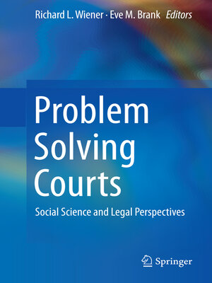 cover image of Problem Solving Courts